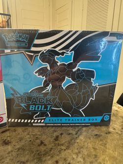 Pokemon Black bolt box