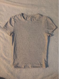 Garage light grey crop top size xxs