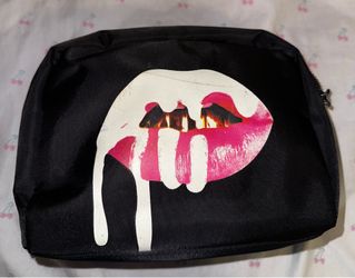 Kylie cosmetic bag.