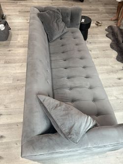 Bea velvet Tufted sofa