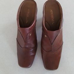 Boot Like Open Heel Shoes Size 8