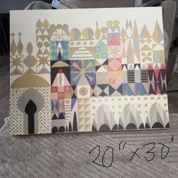 It’s a Small world Canvas 