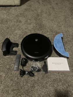 +360 c50 robot vacuum and mop. Compatible with Alexa