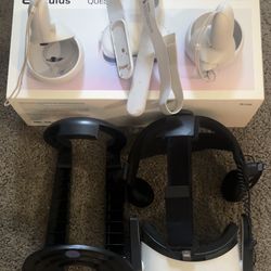 Oculus Quest 2 with HTC Vive Deluxe Audio Strap - 128GB in Box