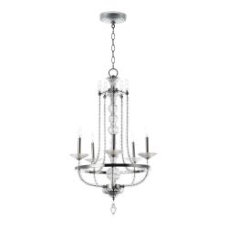 MAXIM LIGHTING Paris 5 Light Chandelier 30005CLPN Lamp