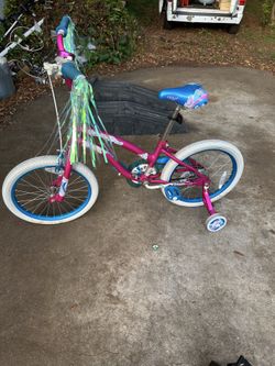 Girls bike 18”