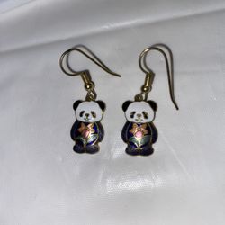 Panda Bear Earrings 