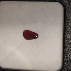 purple garnet cabochon 