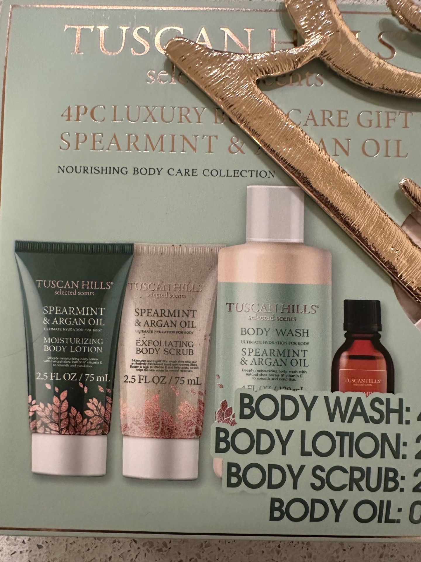 Birthday gift (bath gift set)