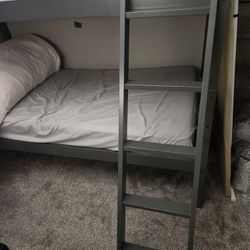 Wooden twin Bunk Beds