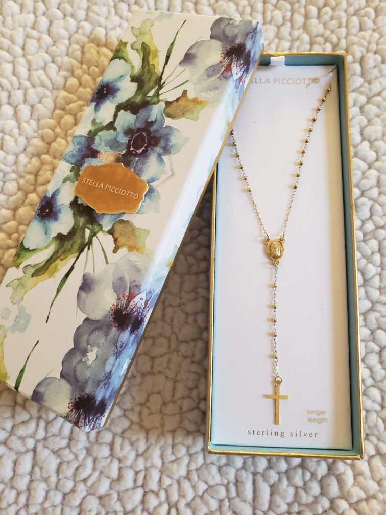 Stella Picciotto rosary necklace for Sale in Old Mill Creek IL