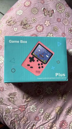 $12 Blue GAME BOX Boy Plus 500 Games Handheld Retro Video Game Console