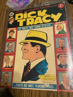 Collectors Dick Tracy Xl Comic Book 1975