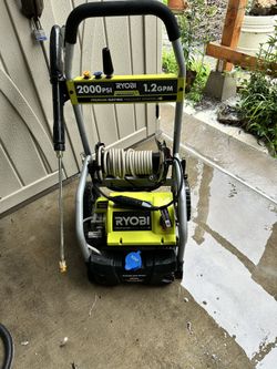 Ryobi 2000 Psi Electric Pressure Washer