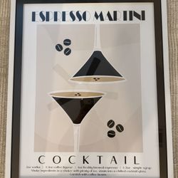 Espresso Martini Framed Photo 