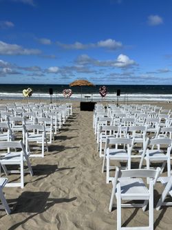 White Resin Chairs