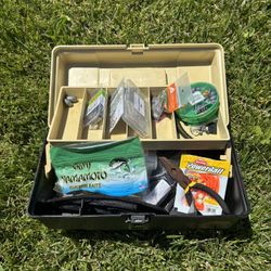 Terminal Tackle Box W/ Lures As well 