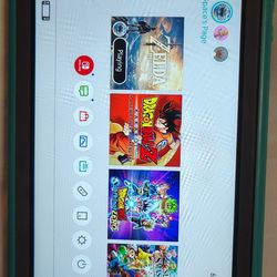Nintendo switch lite with 52 games