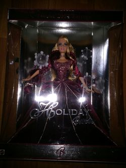 Special 2004 edition holiday barbie