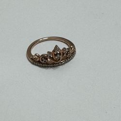 Rose Gold Princess Ring 