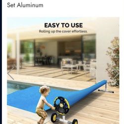 VINGLI 14 Feet Pool Solar Cover Reel Set Aluminum

COVER NOT INCLUDED