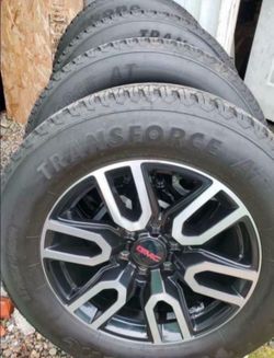 GMC Chevy AT4 6 Lug 20s Wheels Rims And Tires