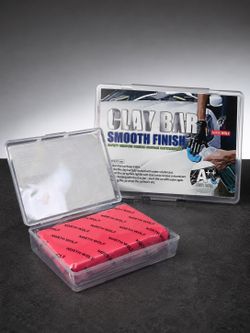 Clay Bar 200g pa’ Detailing — Smooth Finish Quita Contaminación de Pintura Auto