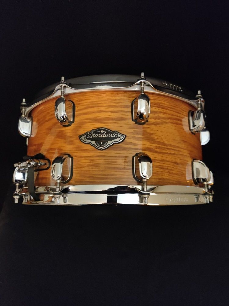 Tama 14X7 Starclassic Birch Bubinga Performer 10 Lug Snare Drum 4 Drum set