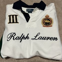 Ralph Lauren Polo Rugby Long Sleeve - Large