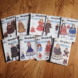 Girl And Doll Dress Patterns