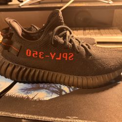 Adidas Yeezy Boost 350 V2 Bred Core Black Red