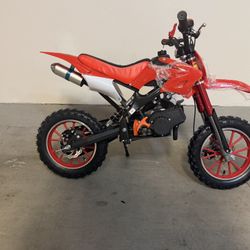 49cc mini dirt bike pit bike for kids off road gas motorcycle Pegasus brand new Fully Assembled