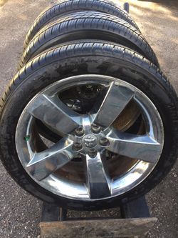 2006-2010 Dodge Charger 20” Rims and Tires!!!