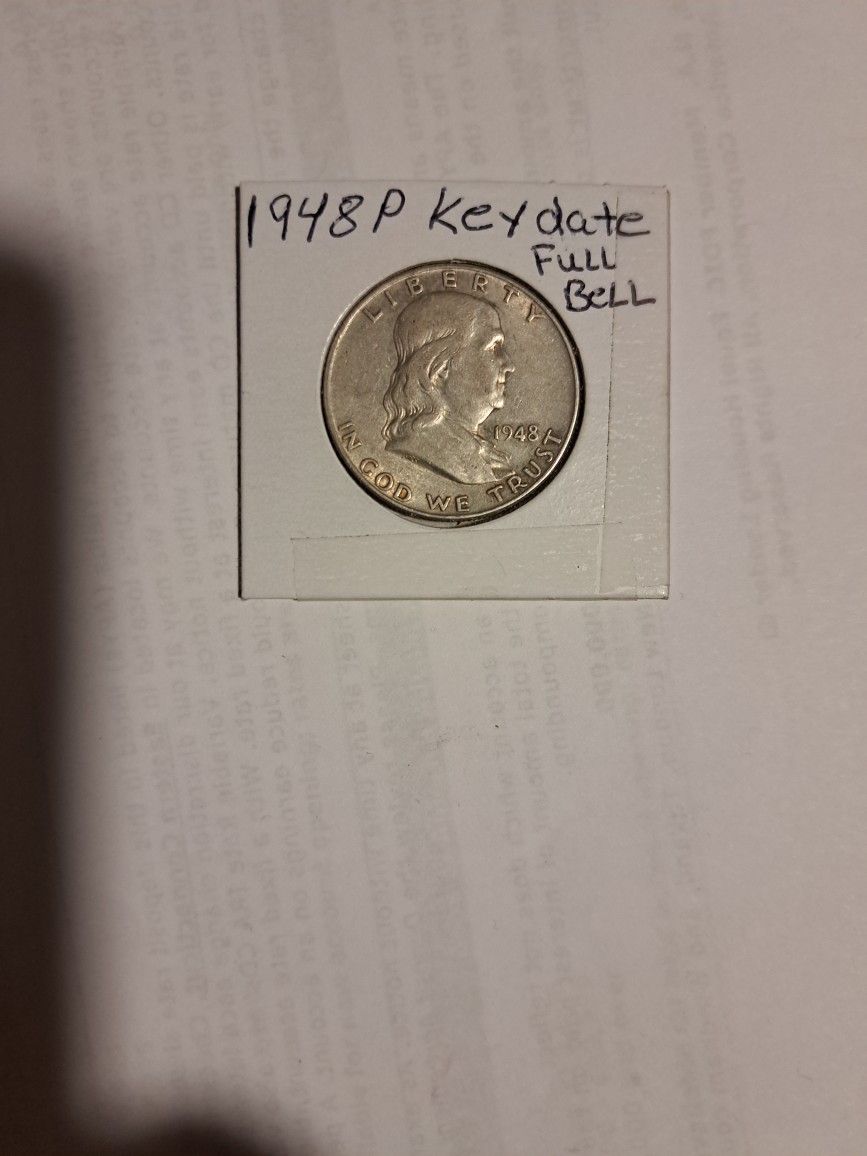 1948p Franklin Half Key Date