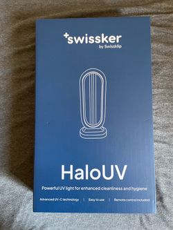 HaloClean UV Original, Home Disinfection Device, Dust Mites Remover, UV Light