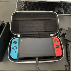 Nintendo Switch OLED Bundle – Like New – Zelda + Mario Kart – Complete in Box – $320 OBO