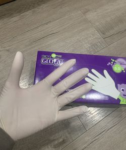 Latex Gloves- Powder Free Size Small