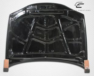 Blemished 1995-1999 Mitsubishi Eclipse Eagle Talon Carbon Creations OEM Look Hood - 1 Piece