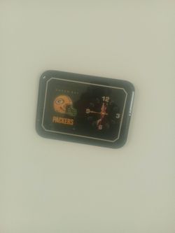 I have a green Bay packers clock