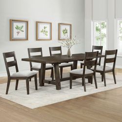 Brinley 7-piece Dining Table Set