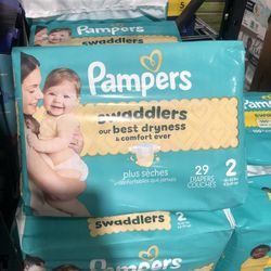 Pampers Swaddlers Size 2 Diapers
