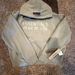 Green Essentials Hoodie 100% Authentic