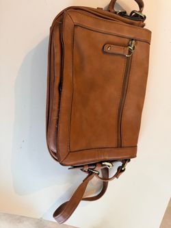 Brown Crossbody / Organizer Purse – $8