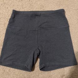 Dark grey biker shorts size small