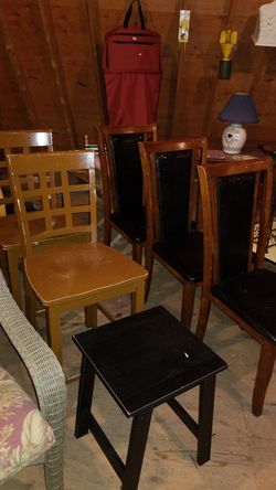 Chairs. $10