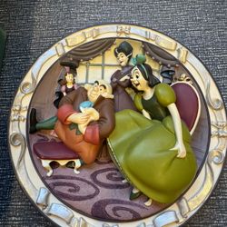 Disney Cinderella 3D Plate excellent condition