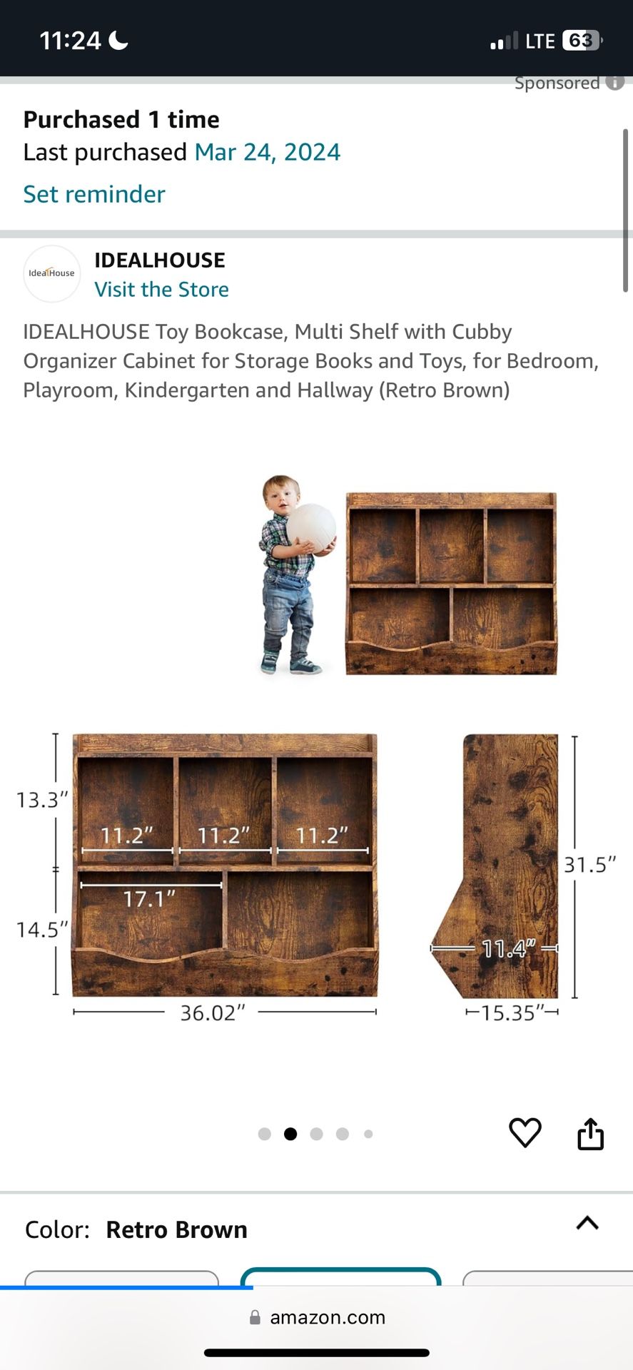 Toy Bookcase
