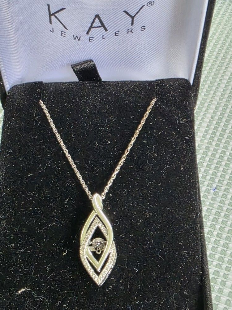 Sterling SILVER With DIAMOND