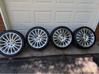 19” Rims and Tires