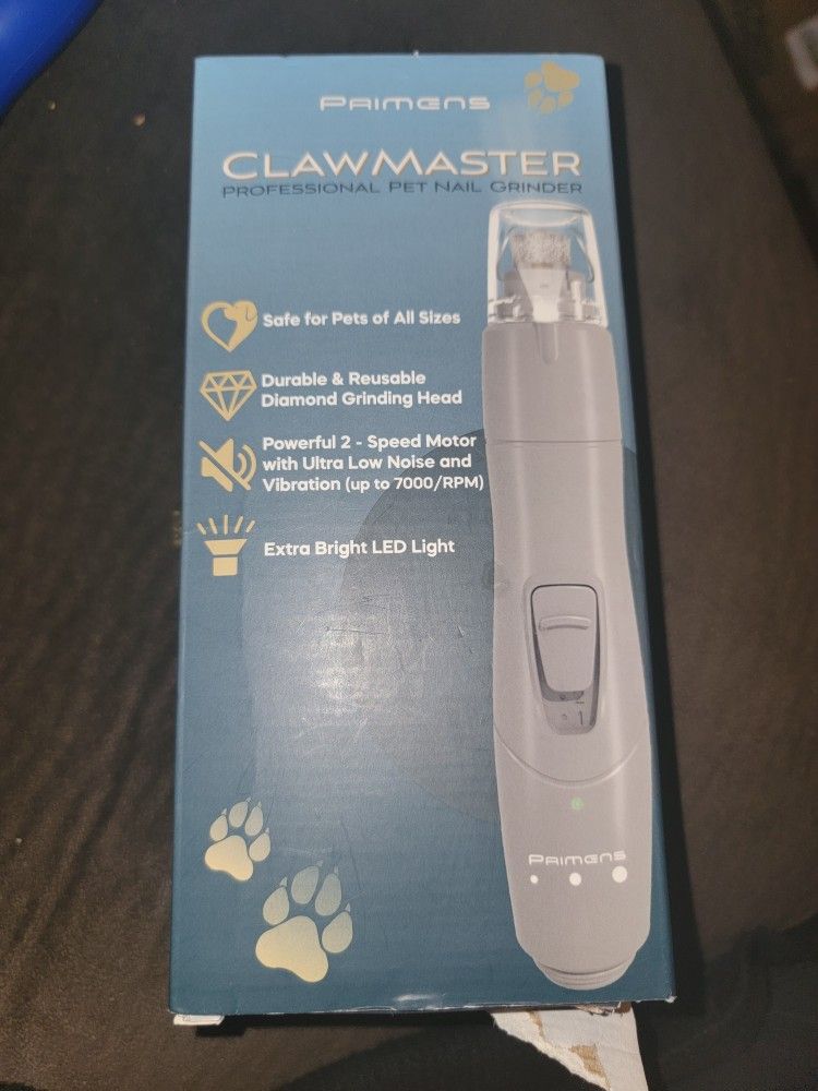 NEW>CLAWMASTER FOR PROFESIONAL PET NAIL CARE. PETS OF ALL SIZES